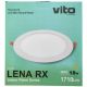 Pannello LED rotondo 18W 1710lm 4000k luce naturale Vito EL116 Vito