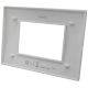Placca 3 posti testa di moro Soft Touch compatibile Living International EL2565 