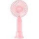 Ventilatore ricaricabile portatile con supporto da tavolo rosa KSC-1510 F2580 Kakusiga