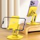 Supporto pieghevole per smartphone da tavolo giallo KSC-1159 F2075 Kakusiga