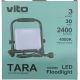 Faro LED 30W 2400Lm 4000K bianco naturale EL197 Vito