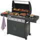 Campingaz BARBECUE DUALGAS 4 SERIES CLASSIC LS PLUS DARK cm. 160x60x116 h FV52216 Campingaz