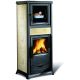 La Nordica STUFA A LEGNA ROSSELLA PLUS FORNO EVO Col. Liberty Panna FV49548 La Nordica Extraflame