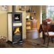 La Nordica STUFA A LEGNA ROSSELLA PLUS FORNO EVO Col. Liberty Panna FV49548 La Nordica Extraflame