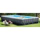 Intex PISCINA RETTANGOLARE ULTRA XTR FRAME CON POMPA A SABBIA  cm. 975x488x132 h FV27889 INTEX
