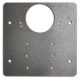 PIASTRA DI RIPARAZIONE PER ANTE MOBILI JOLLY Ø foro mm. 35 , acciaio inox FV54860 