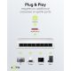 Switch di rete Ethernet Gigabit a 8 porte WE64564 Goobay