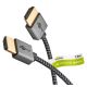 Cavo HDMI ad alta velocità con Ethernet slim WE75752 Goobay