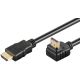 Cavo HDMI ad alta velocità 90° con Ethernet WE61294 Goobay