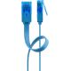 CAT 6A cavo patch piatto, U/UTP, blu WE96306 Goobay
