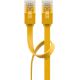 CAT 6 cavo patch piatto U/UTP, giallo WE96408 Goobay