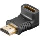 Adattatore HDMI angolare 270° verticale, 4K/60Hz WE51727 Goobay