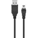 Cavo di sincronizzazione e di ricarica mini USB, Nero WE46712 Goobay