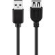 Cavo prolunga USB 2.0 ad alta velocità, nero WE68625 Goobay