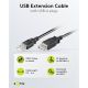 Cavo prolunga USB 2.0 ad alta velocità, nero WE68625 Goobay