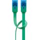 CAT 6A cavo patch piatto, U/UTP, Verde WE96308 Goobay