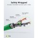 CAT 6A cavo patch, S/FTP (PiMF), Verde, 1 m WE93681 Goobay