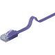 CAT 6 cavo patch piatto U/UTP, viola WE96417 Goobay