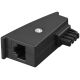 Spina adattatore telefonico TAE WE95139 Goobay
