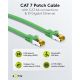 RJ45 cavo patch CAT 6A S/FTP (PiMF), 500 MHz, con cavo grezzo CAT 7 , Verde WE91604 Goobay