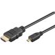 Cavo HDMI ad altissima velocità a Micro-HDMI WE74432 Goobay