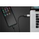 USB-C/USB-A 3.0 OTG adattatore SuperSpeed ??per cavi di ricarica, argento WE56620 Goobay