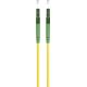 Cavo in fibra ottica, Singlemode (OS2) Yellow, giallo (Simplex), 2 m WE59629 Goobay