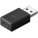 USB 3.0 SuperSpeed adattatore ??USB-A a USB-C , nero WE45400 Goobay