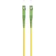 Cavo in fibra ottica, Singlemode (OS2) Yellow, giallo (Simplex), 1 m WE59638 Goobay