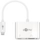 Adattatore USB-C a VGA, PD, bianco WE62107 Goobay