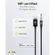 Cavo con connettore audio Apple Lightning (3,5 mm), 1 m, nero WE66805 Goobay