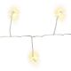 50er LED catena di luci a grappolo di filo d'argento WE57944 Goobay