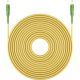 Cavo in fibra ottica, Singlemode (OS2) Yellow, giallo (Simplex), 10 m WE59642 Goobay