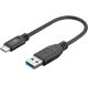 Cavo di ricarica da USB-C a USB A 3.0 con sincronizzazione e ricarica Super Speed WE45247 Goobay