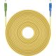 Cavo in fibra ottica, Singlemode (OS2) Yellow, giallo (Simplex), 10 m WE59662 Goobay