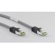 CAT 8.1 Cavo patch, S/FTP (PiMF), grigio WE55134 Goobay