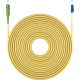 Cavo in fibra ottica, Singlemode (OS2) Yellow, giallo (Simplex), 10 m WE59652 Goobay