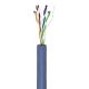 CAT 6A cavo di rete matassa, U/UTP, blu WE96092 Goobay