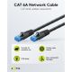 CAT 6A/6A cavo patch per uso esterno, U/UTP, nero WE55437 Goobay