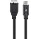Cavo da USB-C a micro B 3.0, nero WE67996 Goobay