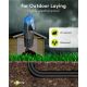CAT 6A/6A cavo patch per uso esterno, U/UTP, nero WE55437 Goobay