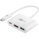 Adattatore multiporta USB-C a HDMI, PD, bianco WE62104 Goobay