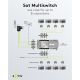 Multiswitch Sat 5 ingressi/8 uscite WE64874 Goobay