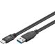 Cavo di ricarica da USB-C a USB A 3.0 con sincronizzazione e ricarica Super Speed WE67890 Goobay
