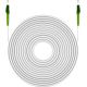 Cavo in fibra ottica, Singlemode (OS2) White, bianco (Simplex), 15 m WE59589 Goobay