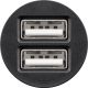 Doppio caricatore da auto USB (24 W) WE71897 Goobay