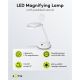 LED lampada d'ingrandimento da tavolo, 6 W, bianco WE60363 Goobay