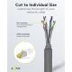 CAT 6A cavo di rete matassa, S/FTP (PiMF), grigio WE96094 Goobay