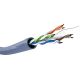 CAT 6A cavo di rete matassa, U/UTP, blu WE96096 Goobay