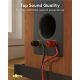 Cavo dell'altoparlante rosso;nero WE15084 Goobay